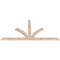 Ekena Millwork Richland Smooth Timber Gable Bracket, Douglas Fir, 72"W x 36"H x 1 1/2"D x 3 1/2"F, 12/12 Pitch GBW072X36X0204RIC00SDF - alternate 4